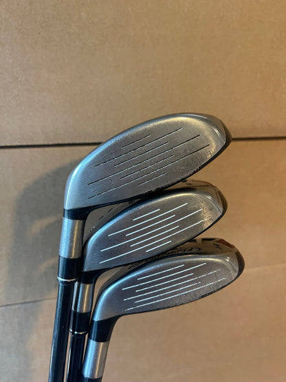 RH Taylormade Burner 3W, 5W & 4H Stiff Flex